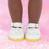 6 Pairs of Dorable Doll Shoes for 14 Inch Dolls, Cute Bow Shoes, Randomly Selected from 10 Shown