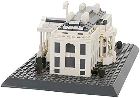 Apostrophe Games White House Building Block Set, 770 Pieces, Washington D.C. Architecture Model