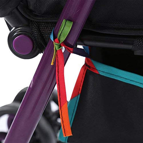 Baby Stroller Basket, Under Stroller Storage Organizer Bag, Solid Oxford Fabric for Pushchair