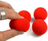 he andi 1.75 inch Red Sponge Soft Ball, Close-Up Magic Street Comedy Trick Props (12PC)