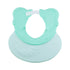 Topwon Baby Shampoo Shower Cap, Adjustable Silicone Visor Hat for Toddler, Ears Protection, Green