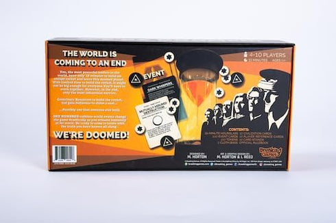 We're Doomed! - Apocalypse Survival Board Game for 4-10 Players - Cooperative Strategy Game