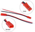 EBOOT 20 AWG JST Plug Connector 2 Pin Male Female Cable Wire for LED Lamp Strip RC Toys Battery, 10 Pairs