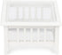 1:12 Dollhouse Coffee Table Miniature Furniture Scale Wooden Tea Table Square Shape Side Tables Acrylic Tabletop Props