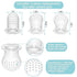 2 Pack 3 Pack 3 PandaEar Baby Breastmilk Popsicle Molds & Baby Fruit Food Feeder Pacifier, Baby Fruit Food Feeder
