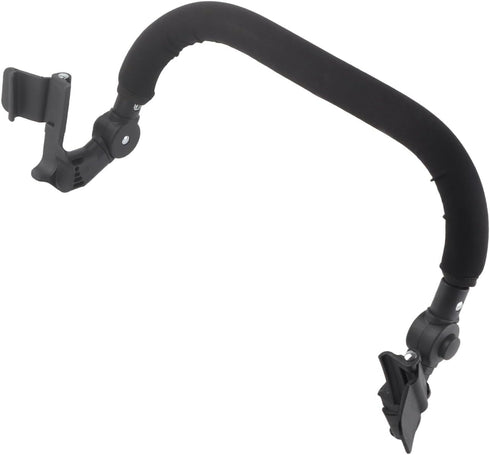 Universal Baby Stroller Armrest with Silicone Grip - Adjustable Bumper Bar