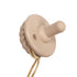 Set 0 Itzy Ritzy Pacifier and Lovey Detachable Plush Moon and Coordinating Toast Silicone Pacifier Ideal for Ages