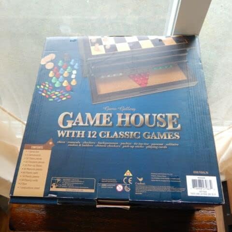 Game Gallery 12 in 1 Board Game House