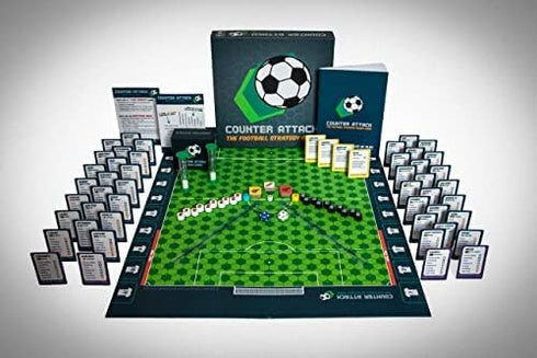 Giga Mech Games Counter Attack - Matchday Simulation Game for 1-2 Players Capturing the Thrills of Football