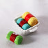 Set 1:12 Dollhouse Miniature Woolen Yarn Knitting Scale Accessories Thread Basket Simulation Decoration Favors Supplies