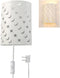 AizzKry Plug In Wall Sconce Stars and Moons Kids Wall Lamp, Nursery Baby