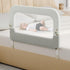 omzer Bed Guard Rail for Toddlers - 47inch Foldable & Adjustable Height
