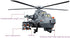 Set 283-Pcs Set 10 Attack Helicopter Air Force Building Block Helicopter Building Toys Building Block Plane Toy