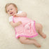 Apricot Lamb Stuffed Animals Security Blanket, Pink Pig Infant Nursery Character Blanket, 14 Inches