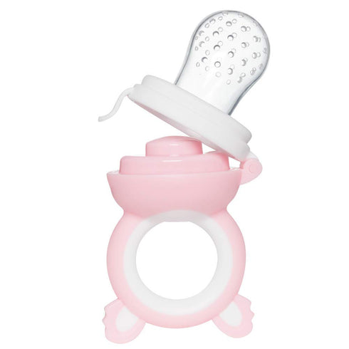BUBA Pink Koala Fruit Carrier for Easy Feeding