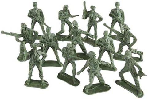 OIG Brands 144 PCS Toy Soldiers and Army Men Action Figures Playset, Diverse Military Toys for Creative Kids