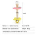 Set, 324 Baby Teether Toy Hand Held Pacifier, Food-Grade Silicone, BPA-Free, Easy-Hold Handle, Natural Fruit Texture
