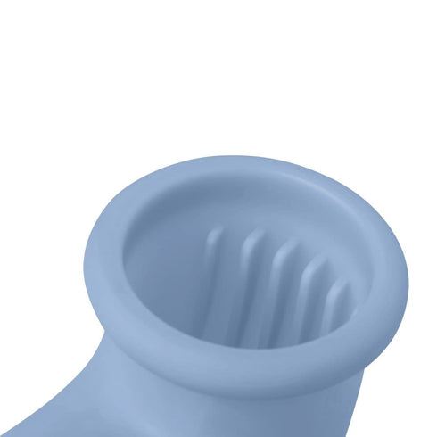 Ubbi Bath Spout Safety Guard, Soft Silicone Cover for Baby Bath Time, Must-Have Accessory, Large, Cloudy Blue