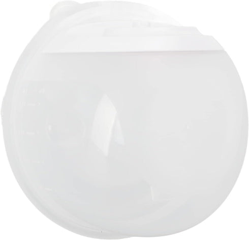Segrehy 240ml Wearable Breast Pump Cup Hands Free Double Sided Silicone Milk Collector All in One Design for Postpartum
