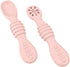 Feeding Kit Stage 1+Stage 2, Self Feeding Utensils for Kids Ages 6 Months Plus