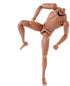 1:6 Scale Muscle Male Action Figure - 12 Inch Flexible Europe Skin Body Doll Miniature Figure Without Head Sculpt