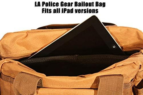 LAPG Tactical Bailout Multi-Pocket Gear Bag - Men's Diaper Bag, Tactical Dad Bug Out, Range Go