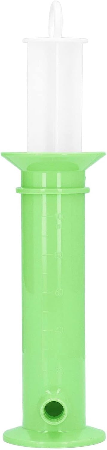 7pcs Reusable Food Pouch Maker Set, Pure Color Toddler Fruit Squeeze Puree Filler, Green