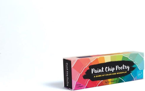 Paint Chip Poetry - A Game of Color and Wordplay, Unique Poem Gift for Teachers