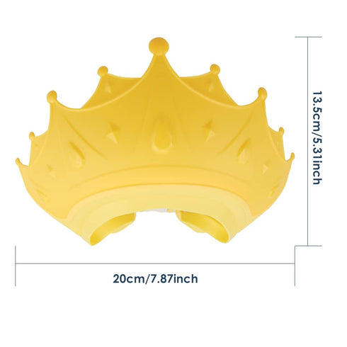 2 Pieces Soft Baby Shower Cap, Adjustable for Washing Hair Shield, Safe Visor Cap for Toddler Kids
