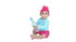Encore Select Refresh-A-Baby Universal Bottle Top Adapter, Fits Formula Juice & Water Bottles - BLUE Nipple Top