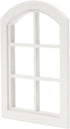 Dollhouse Windows 1 : 12 Scale Miniature 6-Pane Window Frame DIY Mini