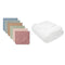 Comfy Cubs Muslin Burp Cloths and Baby Muslin Blanket Bundled