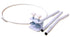 CdyBox Crib Canopy Holder Universal Metal Adjustable Clip-On Stand Bracket for Crib Cot Bed Mosquito Net(White, Stand