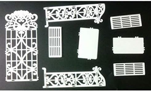 NUOBESTY Doll Shoes Rack, Miniature Dollhouse Furniture for Girl Doll Playset Accessories