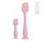 lasuroa 2pcs Baby Diaper Cream Spatula with Travel Case, 2 Sizes Soft Flexible