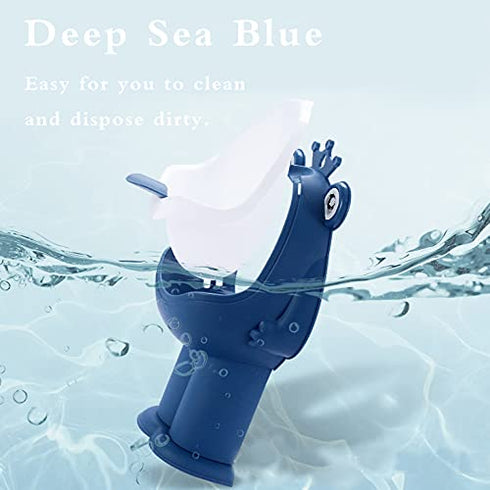 Xeehwb Frog Pee Training,Potty Training Urinal Children's Urinal Kids Toilet Child Standing Urinal Wall-Mounted Toilet