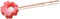 FRCOLOR Flower Shaped Bottle Cleaning Brush for Bottles and Glassware Long Handle
