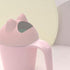 Surakey Baby Rinse Cup Hair Washing Shower Bath Cartoon Cat Silicone Soft Adjustable Visor Head Protector Shampoo Spoon