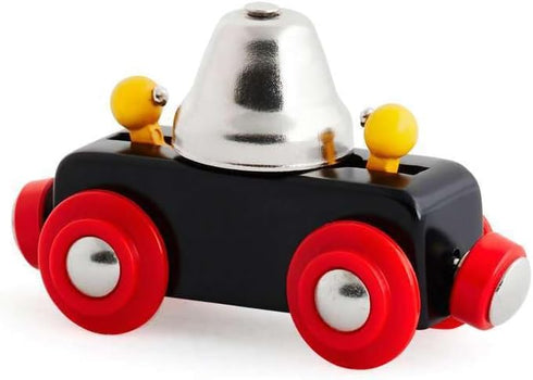 Brio World 33749 Bell Wagon, Interactive Train Toy for Kids, Compatible with BRIO Railway Toys, Develops Motor Skills