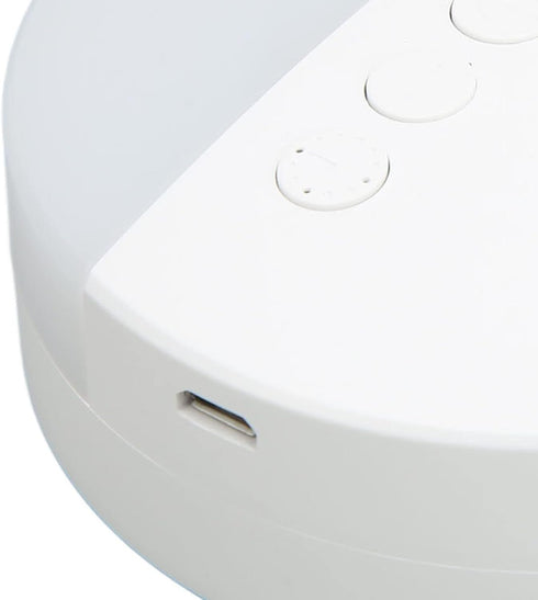 Generic Settings White Noise Sound Machine Portable Night Light Help Baby Sleep Timer USB Rechargeable for NurseryHome