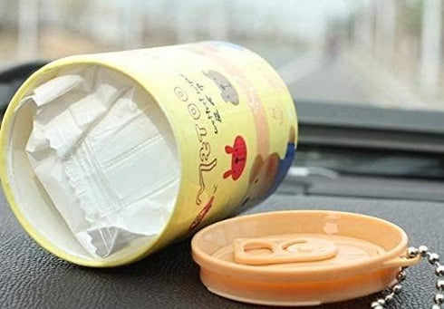 Generic Pack 6 Mini Wet Wipe Tissue Cans | For Cleaning Face - For Kids | Birthday Gifts & Return Gifts of by The Great