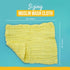 ARSAHA Pack 10 Set (12x12), 6 100% of Baby Muslin Washcloths Layers Multi-Colored Baby Washcloths Made of Organic