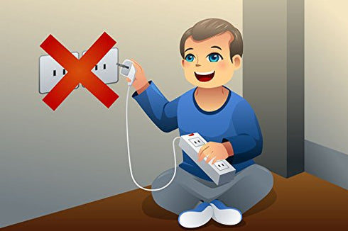 Outlet Plugs Covers, 40 Pack, Clear Child Baby Proof Electrical Protector Safety Caps.