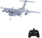 GoolRC C-17 RC Airplane, 2.4GHz Remote Control Military Transport Aircraft for Kids and Adults