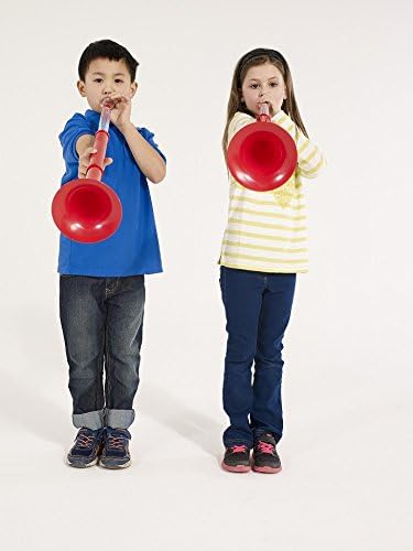 6 pInstrument pBuzz Plastic Kids Musical Instrument - Easy to Play Range of Notes - Authentic Bb Sound for Student