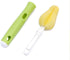 AKOAK 1 Pack Baby Nipple Brush Cleaning Set, Rotates Freely to Replace Head Sponge Bottle Brush