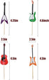 Guitar Cupcake Toppers for Kid Boy Birthday, 48PCS DIY Home Theme Party Food Cake Picks for Baby Shower Decor