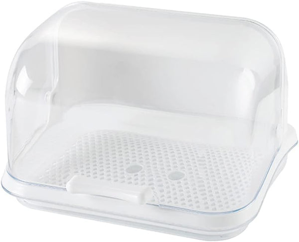 Ipetboom Baby Bottle Drying Rack with Anti- Cover Bottle Storage Box Organizer Portable