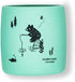 modern-twist Sip Set, Food-Grade Silicone, Waterproof, Dishwasher Safe, Reusable Cups – Green Bear Family, Pack of 2