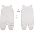 BlueSnail Newborn Receiving Blanket, Baby Sleeping Wrap Swaddle (0-3M, 8-13lbs, Cream)